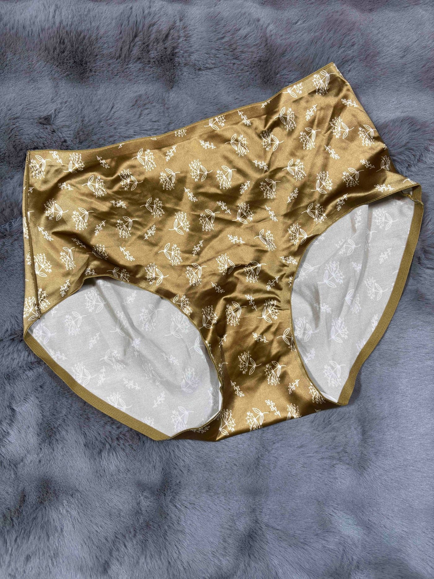 Seamless Bra Panty Set Full Coverage Padded Non Wired High Waist Printed M-XL 27/04/26