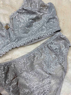 Alies Bra Panty Set Full Coverage Non Padded Non Wired Solid 21/02/26