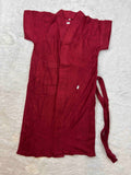 Bathrobe Half Sleeves Solid S-2XL 04/02/26