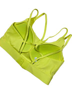 Sports Bra Full Coverage Padded Solid Freesize 12/09/25