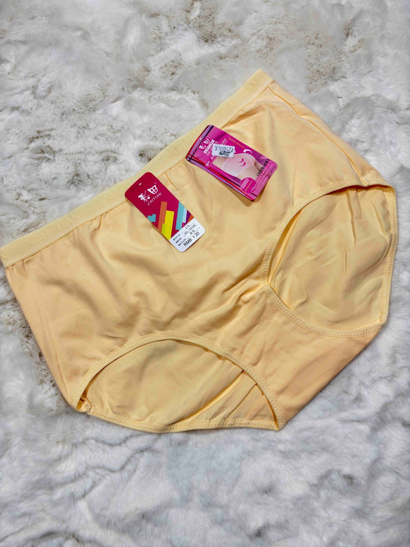 Caitan Hipster Full Coverage High Waist Solid 2XL 216 06/08/25