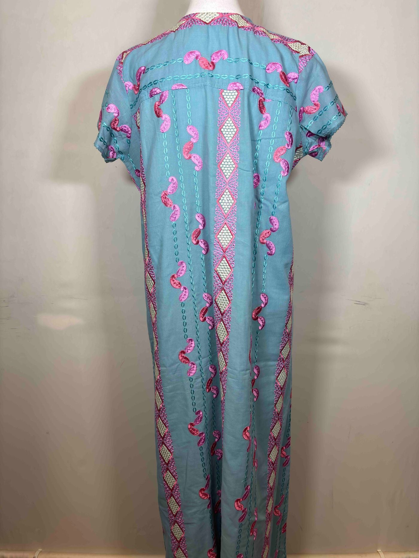 women-style-chikan-nighty-half-sleeves-full-length-embroidery-4496-02-09-25WA