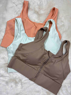 Sports Bra Full Coverage Padded Solid S-2XL 15/04/26