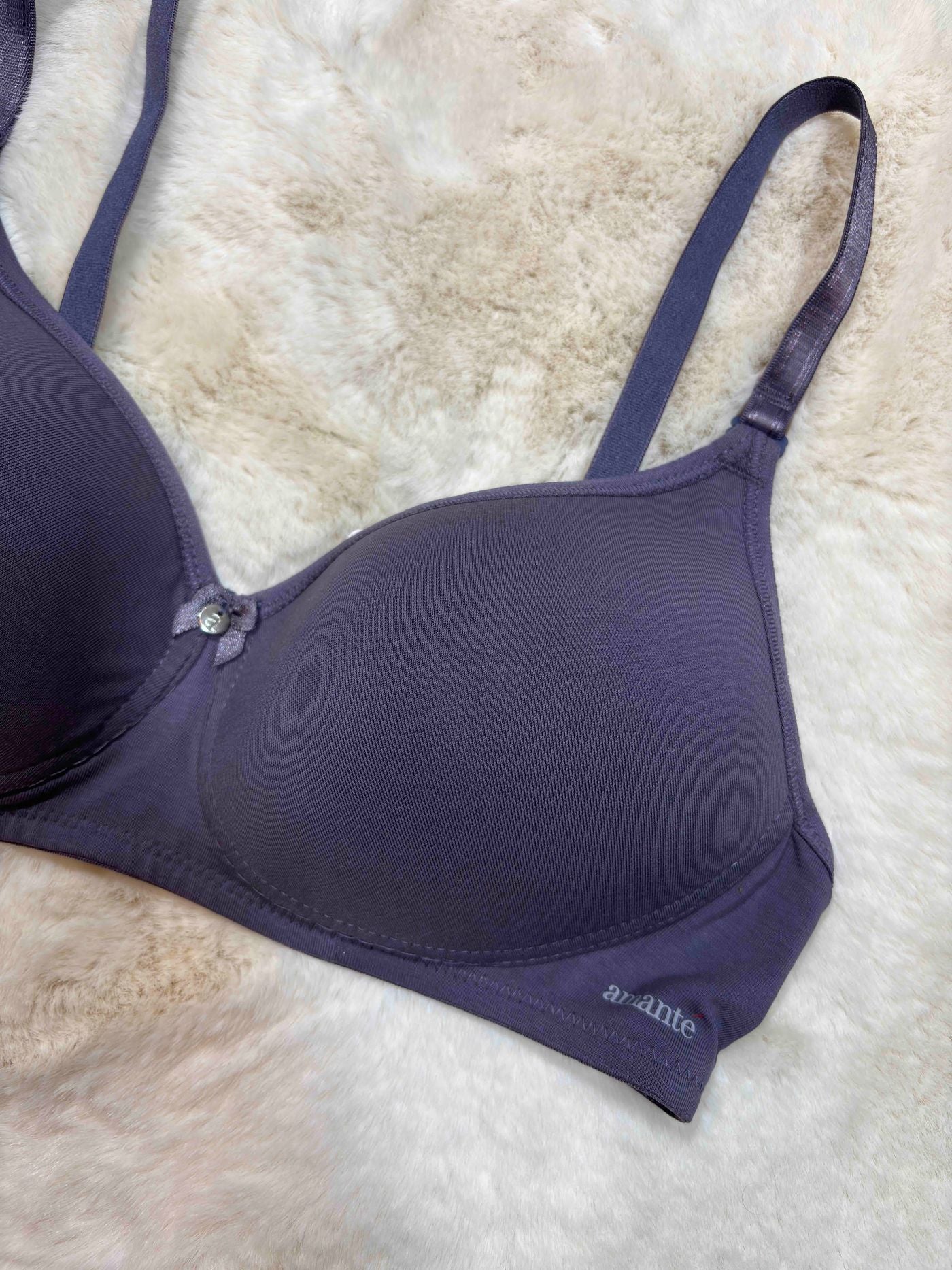 Amante Tshirt Bra Full Coverage Padded Non Wired Solid 32B-40B 19/03/26