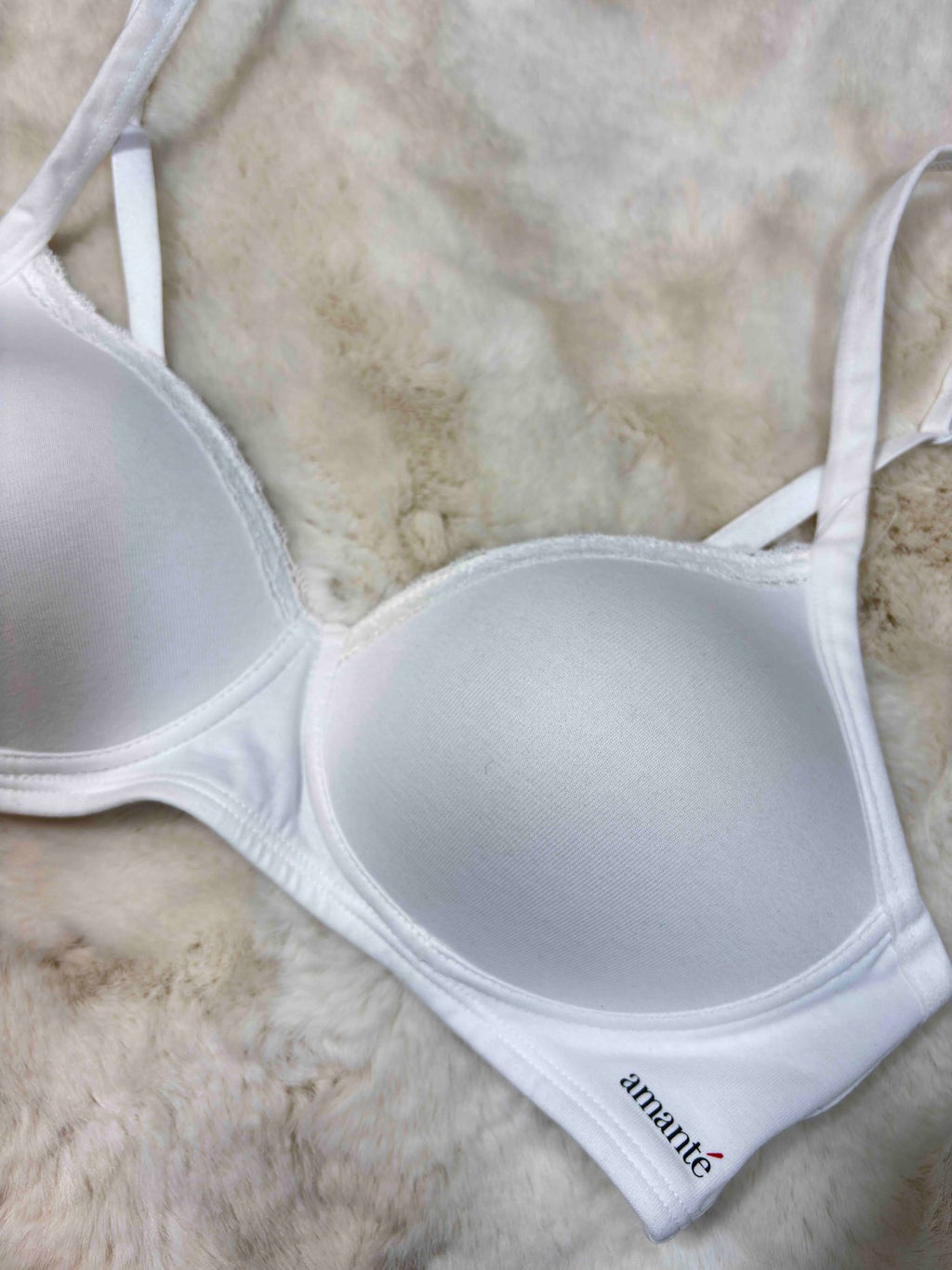 Amante Tshirt Bra Full Coverage Padded Non Wired Solid 32B-38B 24/03/26