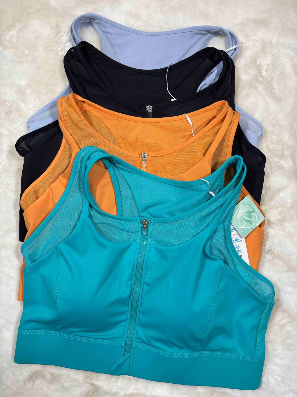 Sports Bra Full Coverage Padded Non Wired Solid S-XL 31/12/25