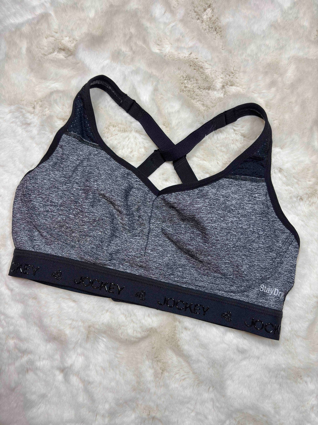 Jockey Sports Bra Full Coverage Padded Non Wired Solid 21/02/26