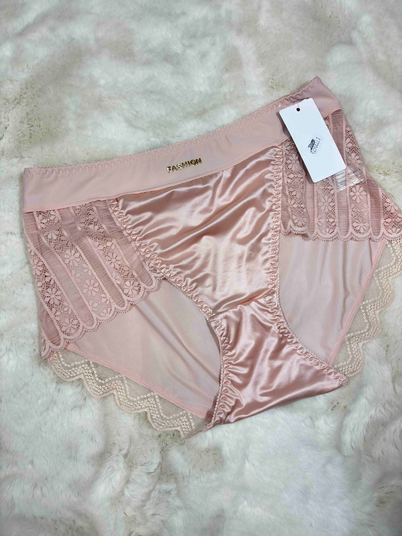 Lace Hipster Full Coverage High Waist Solid S-2XL 28/03/26