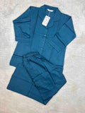 sexy-castle-nightsuit-3-4-sleeves-shirt-full-length-solid-m-2xl-01-04-26 TEAL