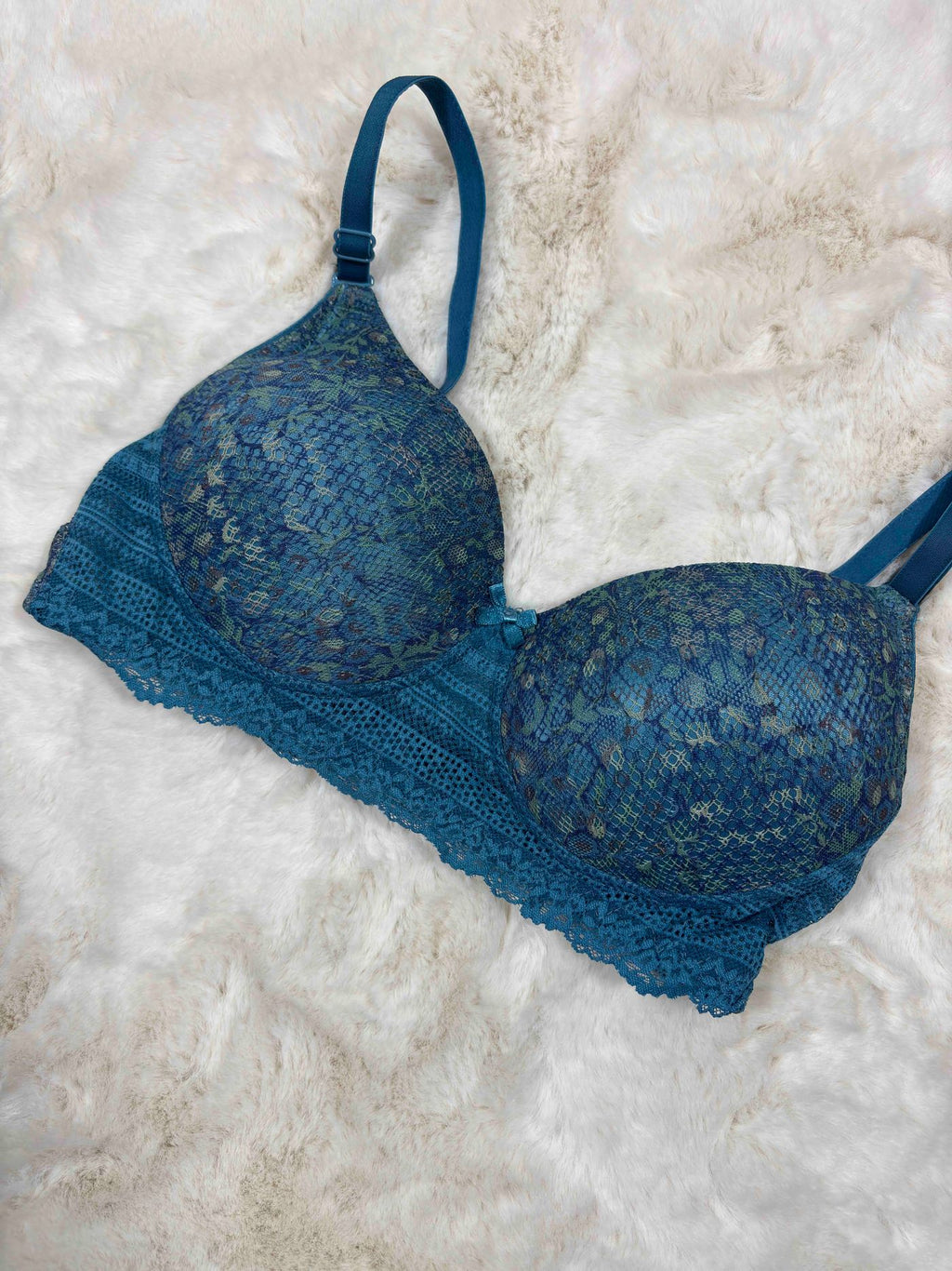 Alies Bra Panty Set Full Coverage Padded Non Wired High Waist Solid 32-40 AL 2196 17/01/26