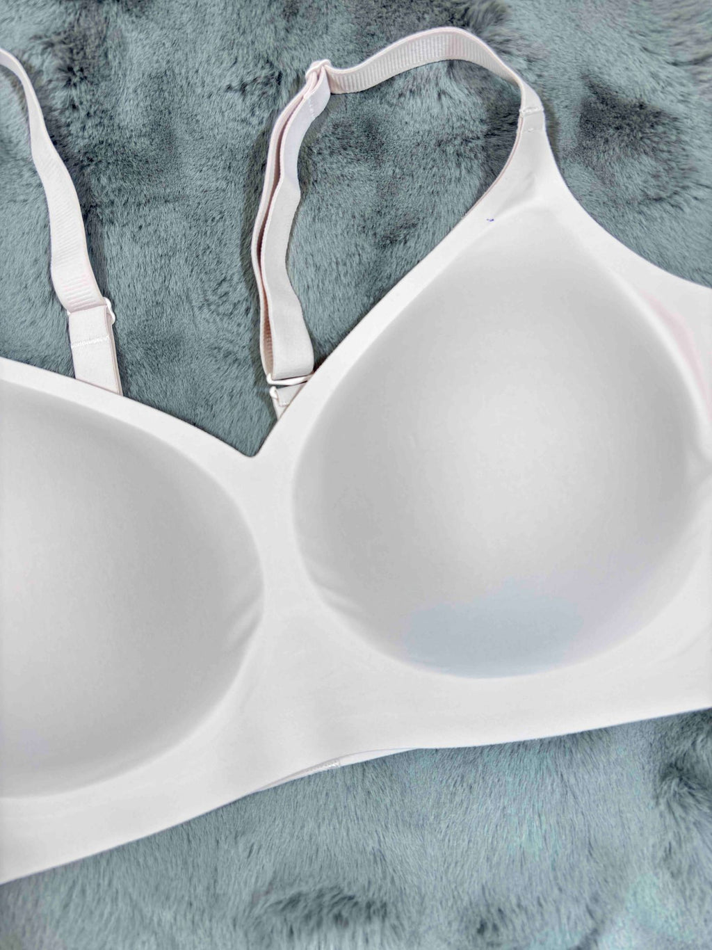 Seamless Bra Full Coverage Padded Non Wired Solid L-3XL 30/04/26