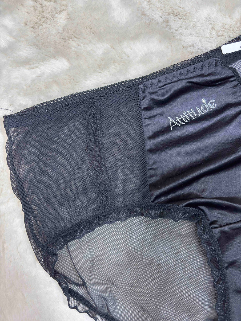 Lace Hipster Full Coverage High Waist Solid S-2XL 28/03/26
