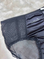 Lace Hipster Full Coverage High Waist Solid S-2XL 28/03/26
