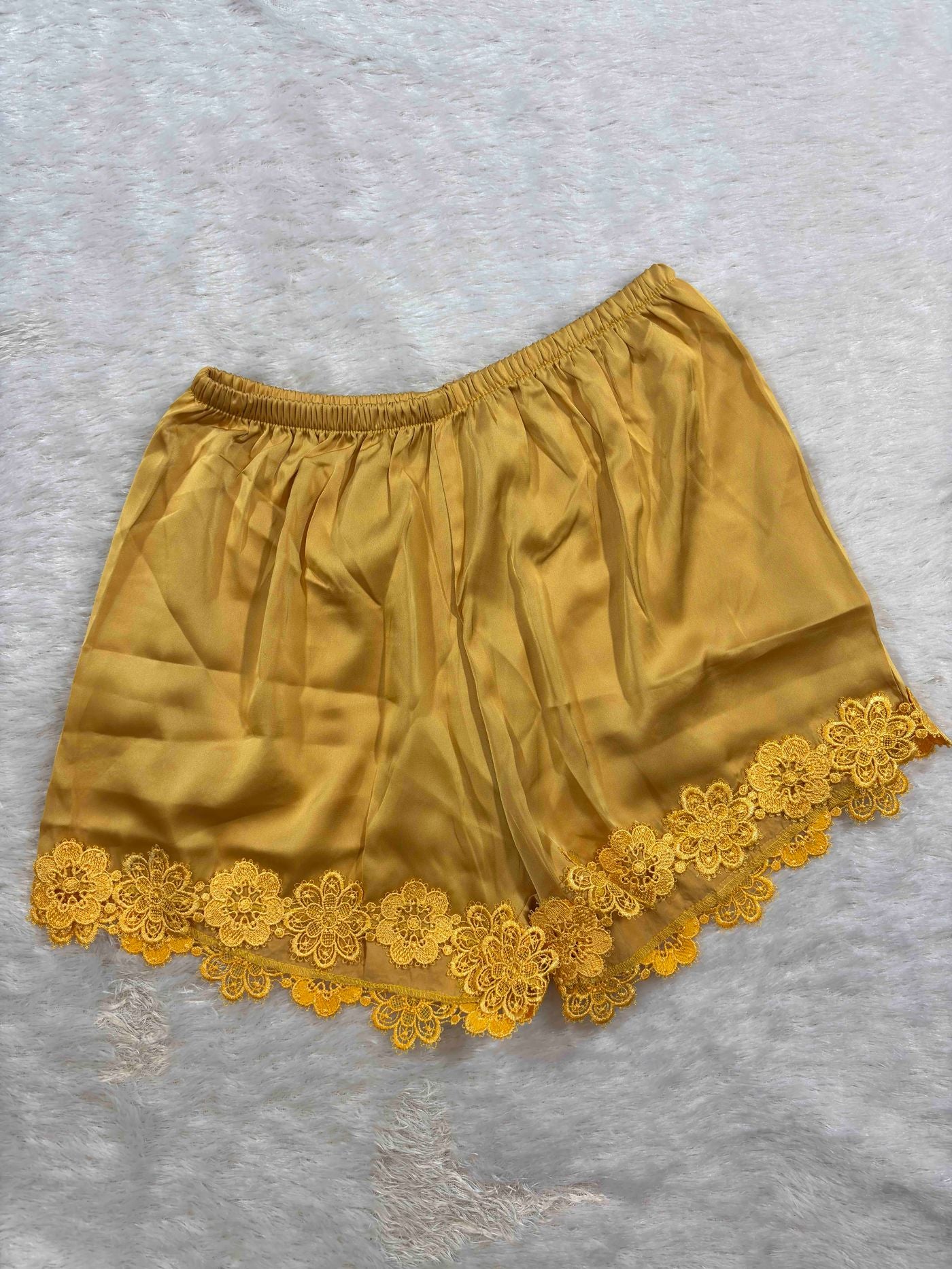 Two Piece Lingerie Shorts Padded Solid S-XL 12/04/2026