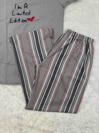 Velvet Nightsuit Tshirt Half Sleeves Full Length Printed S-2XL 07/06/26