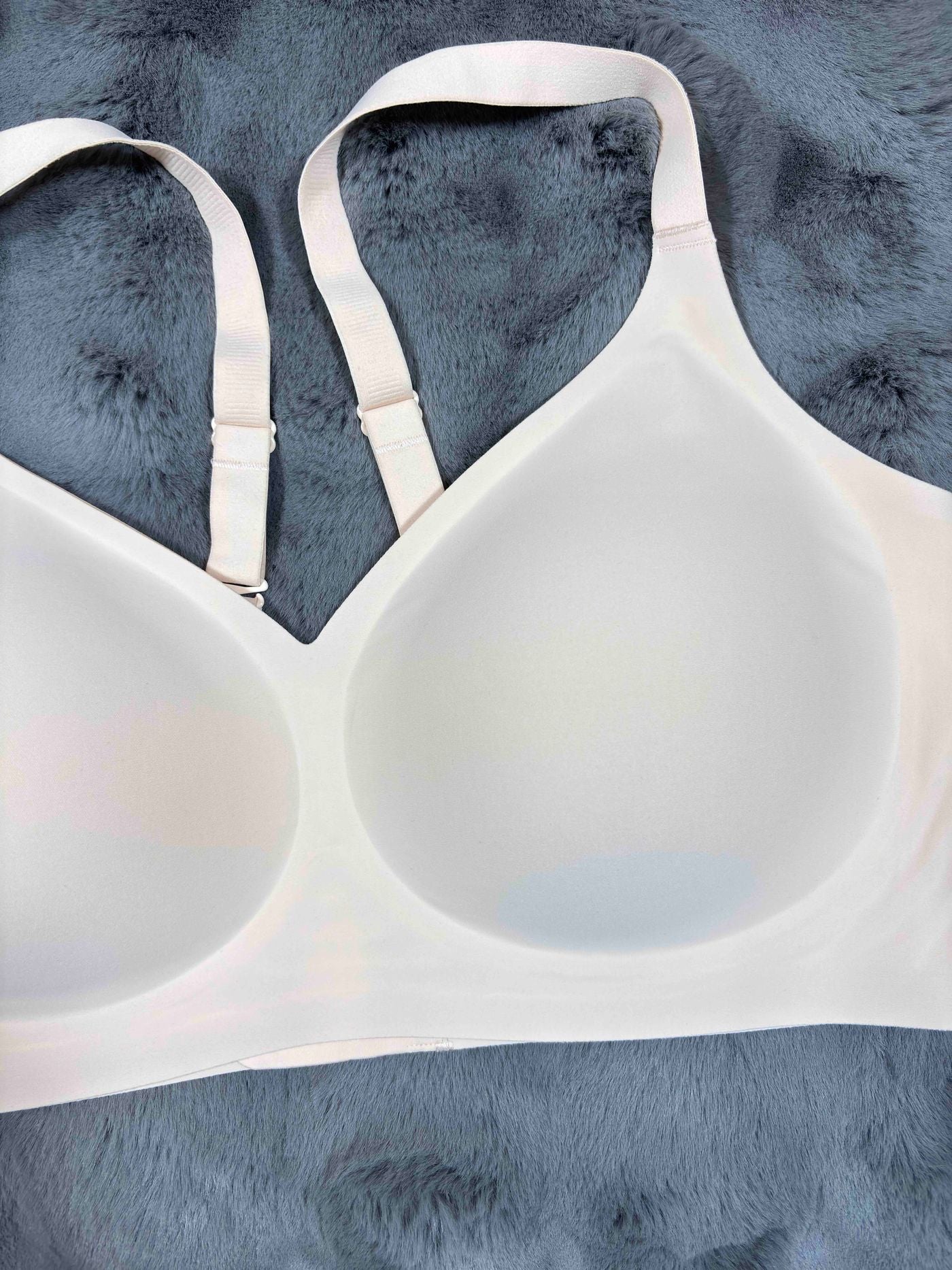 Seamless Bra Full Coverage Padded Non Wired Solid L-3XL 30/04/26