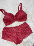 Alies Bra Panty Set Full Coverage Padded Non Wired High Waist Printed S-2XL 26/03/26