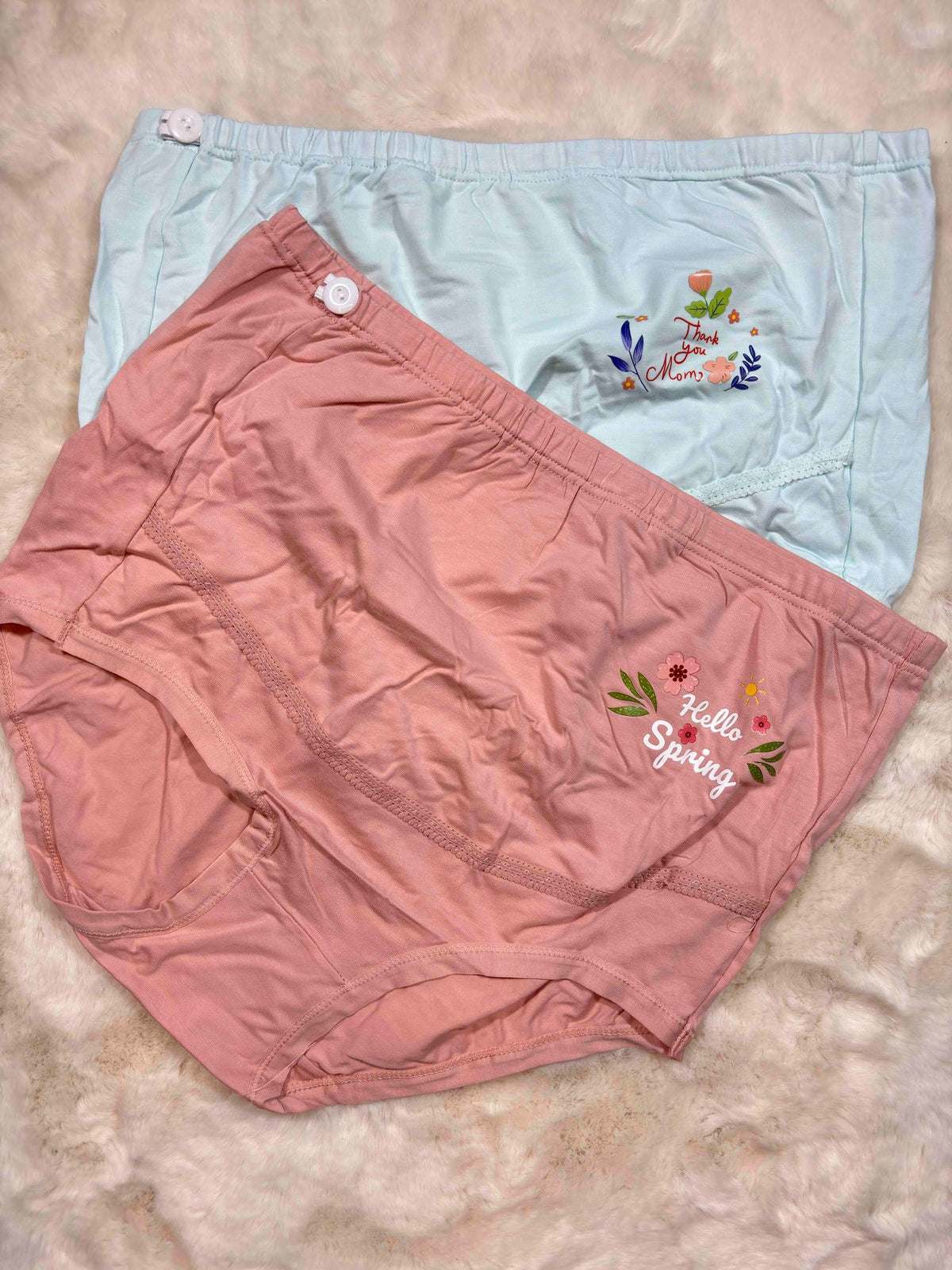 Yiqi Beauty Big Size Hipster Full Coverage High Waist Printed Pack Of 2 XL-2XL 02/02/26
