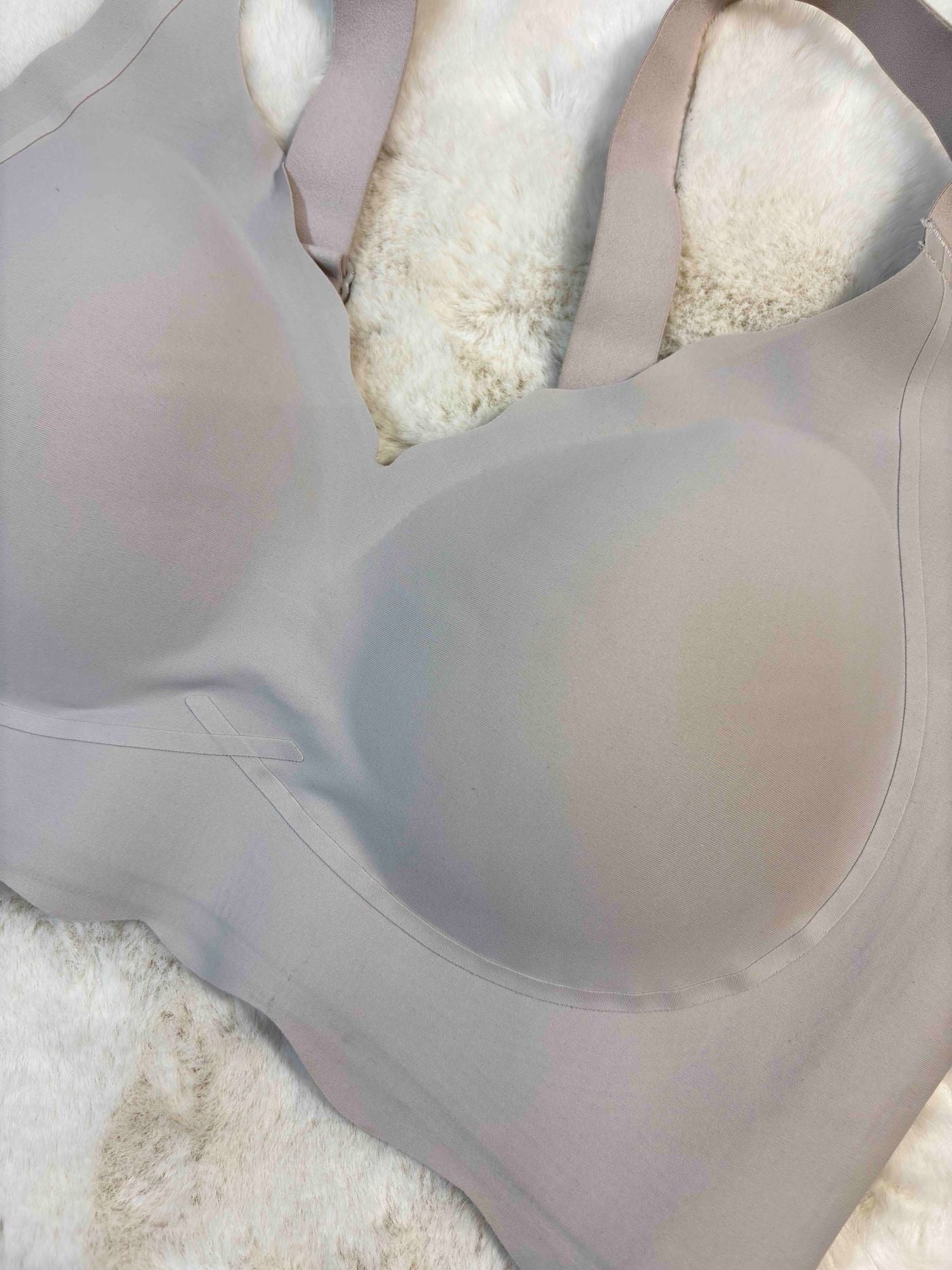 Seamless Bra Full Coverage Padded Non Wired Solid L-5XL 15/01/26