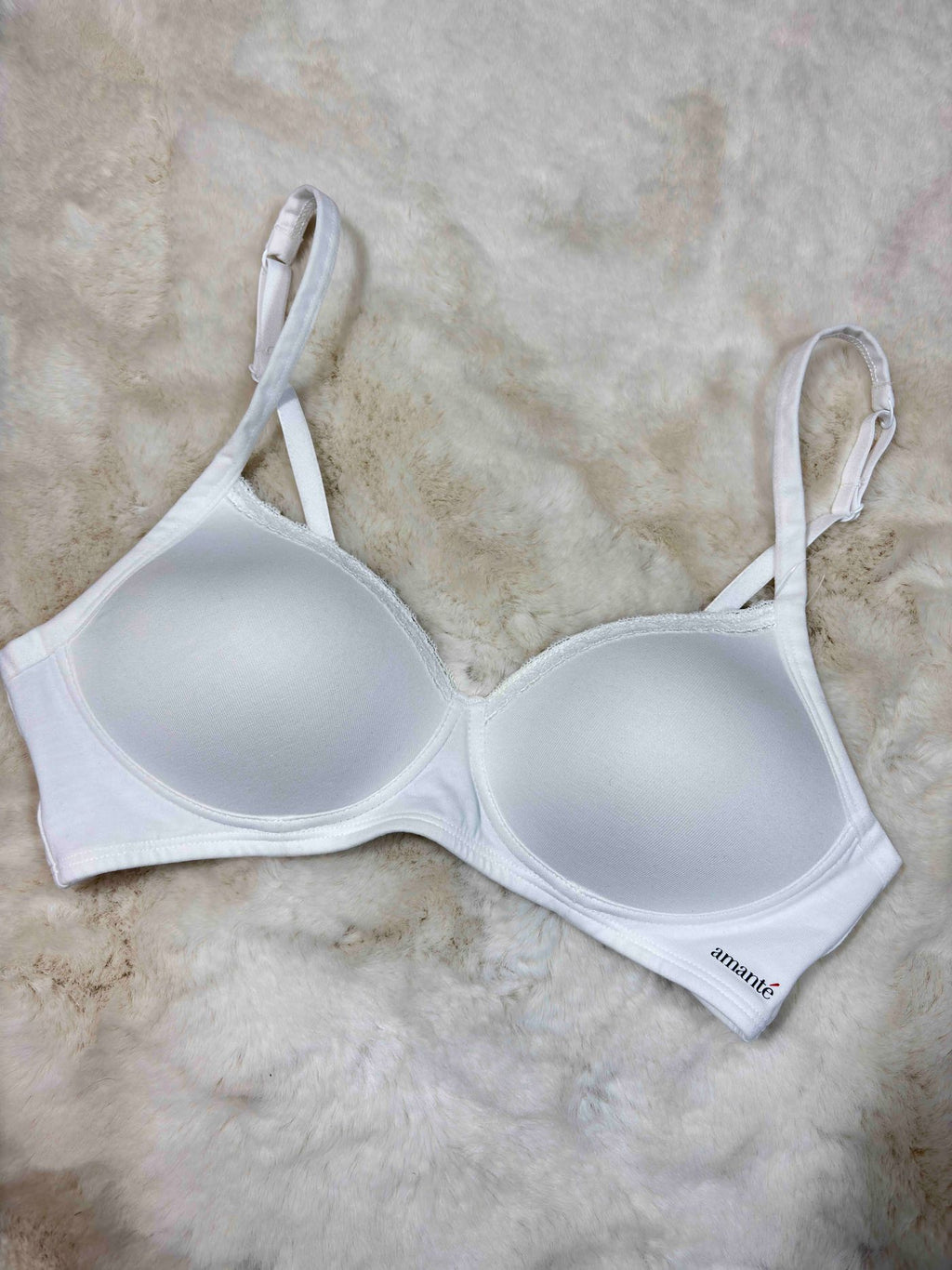 Amante Tshirt Bra Full Coverage Padded Non Wired Solid 32B-38B 24/03/26