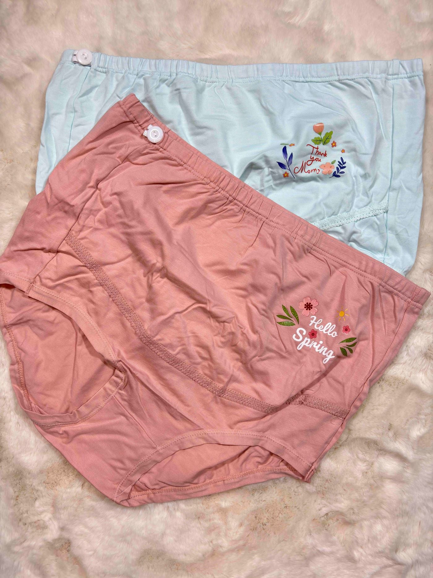 Yiqi Beauty Big Size Hipster Full Coverage High Waist Printed Pack Of 2 XL-2XL 02/02/26