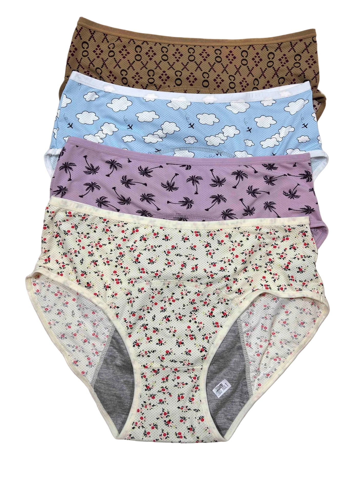 Bikini Half Coverage Mid Waist Printed M-XL 17/08/25