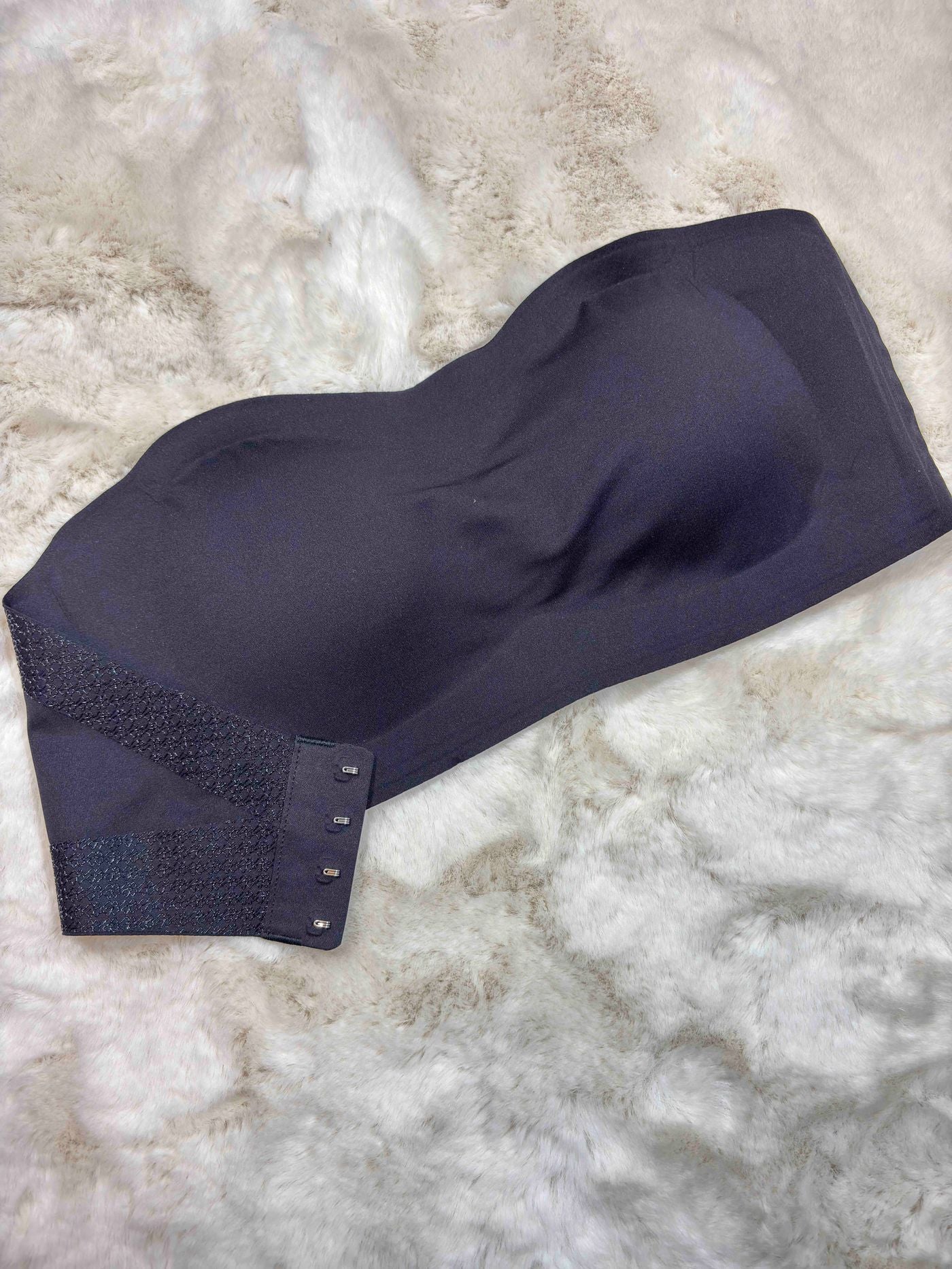Strapless Bra Full Coverage Padded Non Wired Solid S-XL 23/02/26