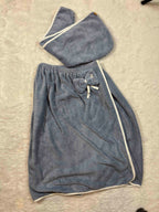 Bathrobe Solid S-XL 04/02/26