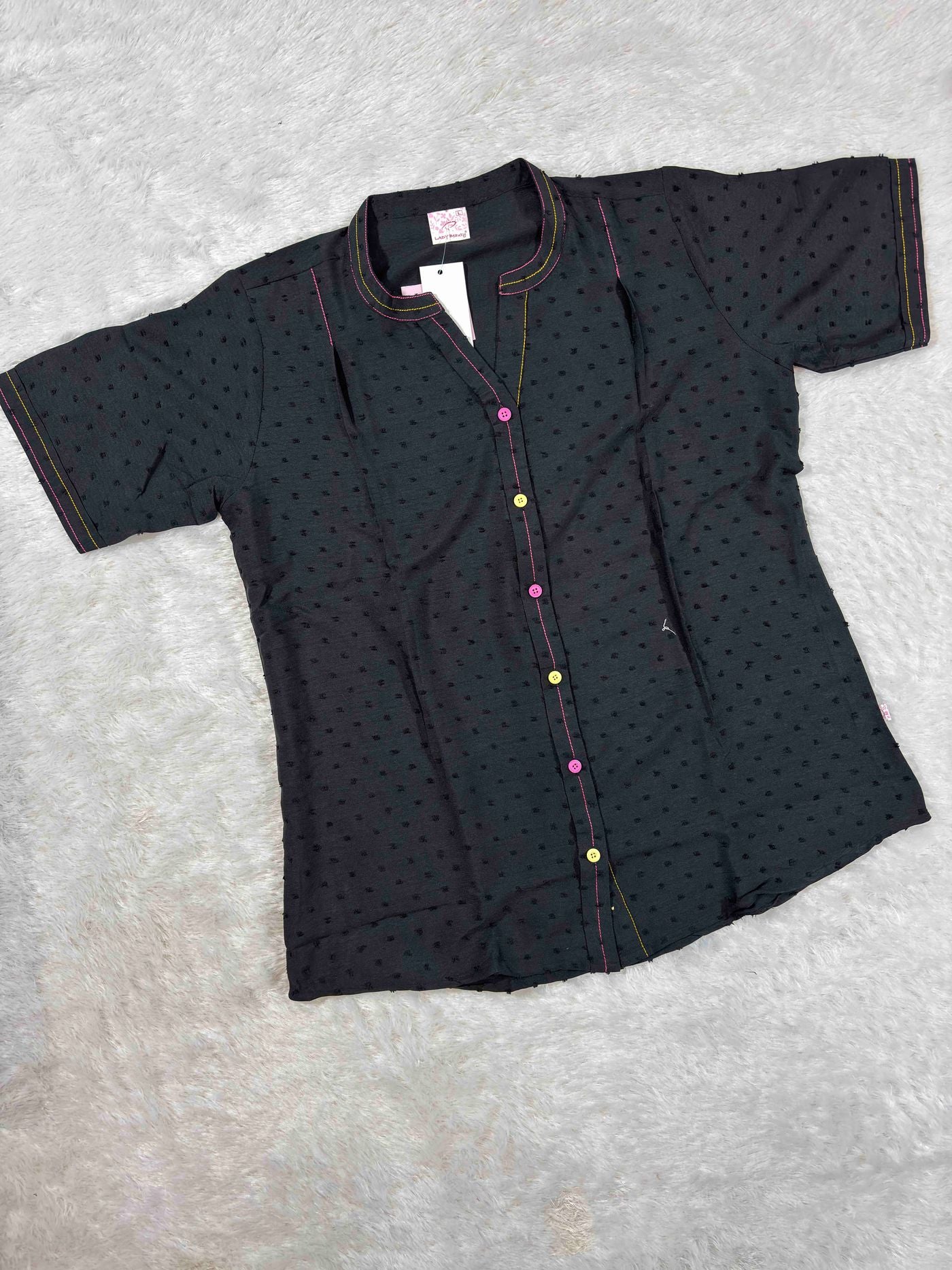 lady-beauty-3pc-coordsets-shirt-half-sleeves-full-length-bottom-solid-m-2xl-20-03-261