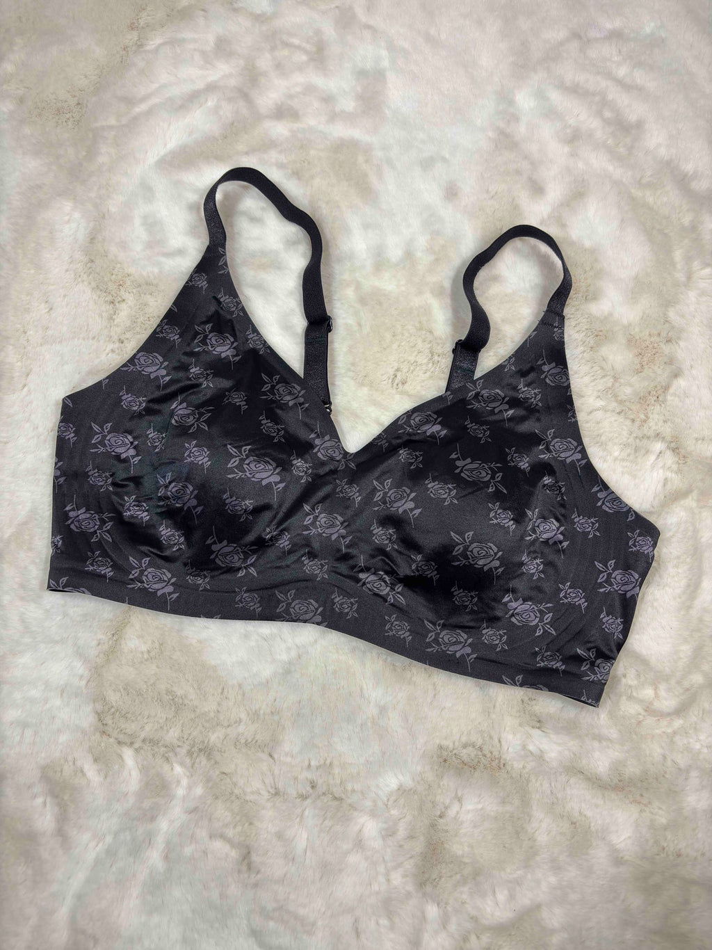 Bra Panty Set Full Coverage Padded Non Wired High Waist Hipster Printed M-XL 103 08/12/25