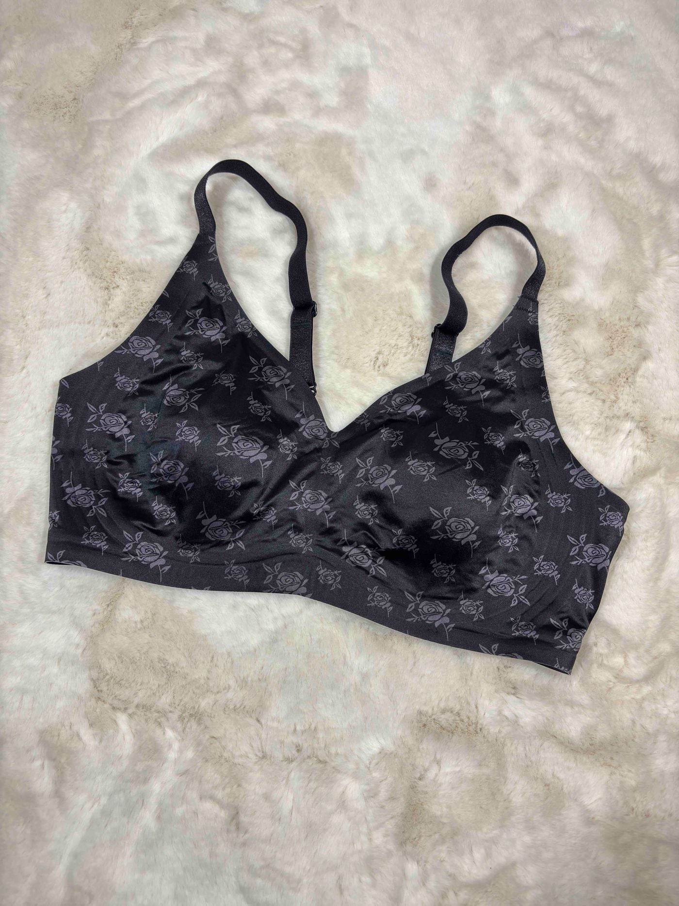 Bra Panty Set Full Coverage Padded Non Wired High Waist Hipster Printed M-XL 103 08/12/25