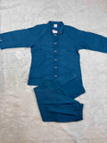 lady-beauty-coordsets-shirt-3-4-sleeves-full-length-bottom-solid-m-3xl-5xl-20-03-2612