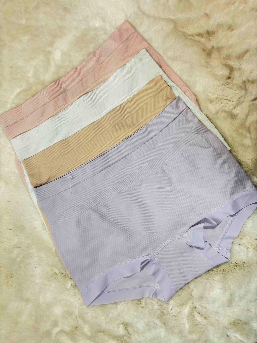 Luo Rong Di Hipster Full Coverage High Waist Solid Freesize 16/10/25