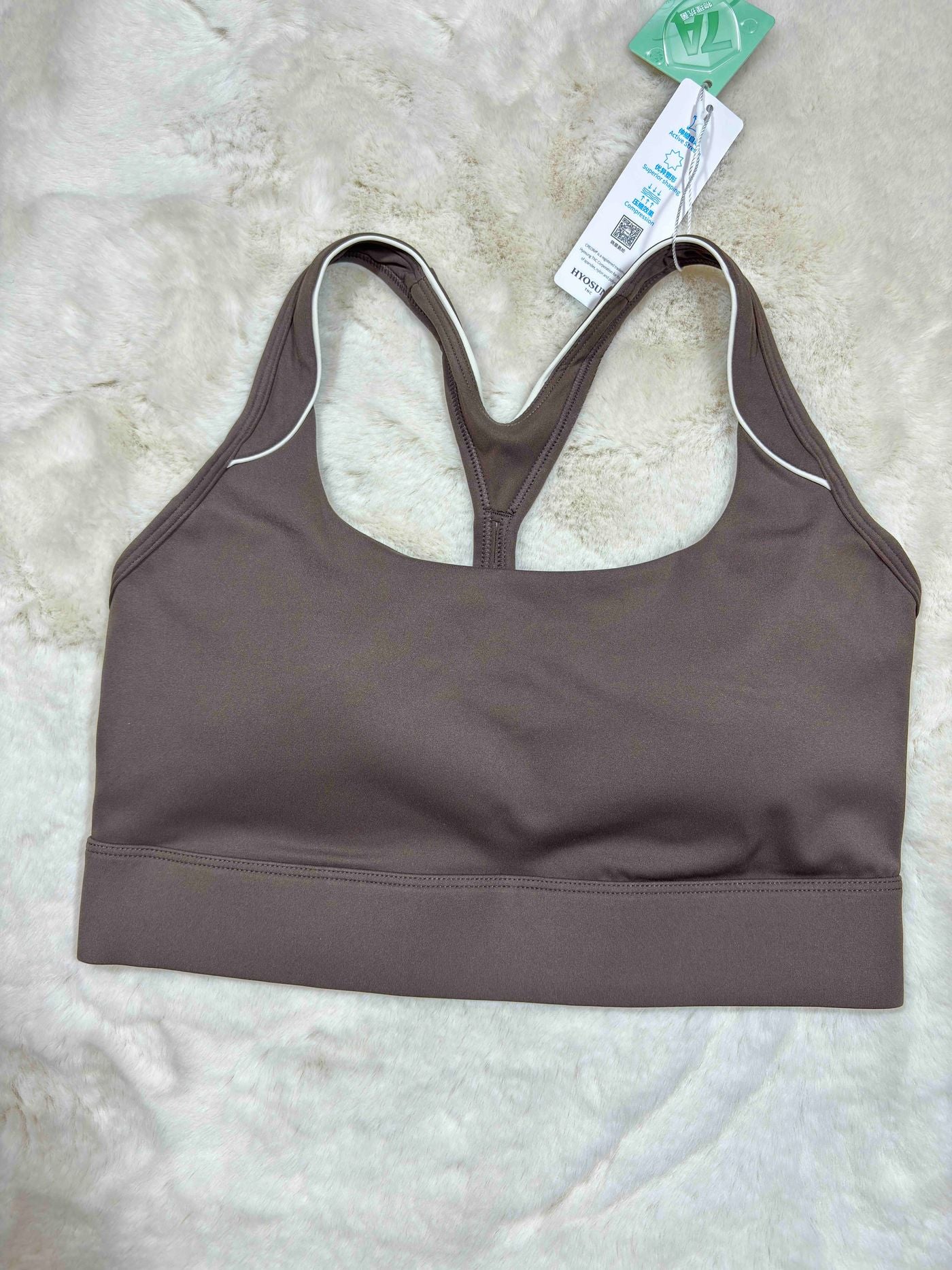 Sports Bra Full Coverage Padded Solid S-2XL 15/04/26