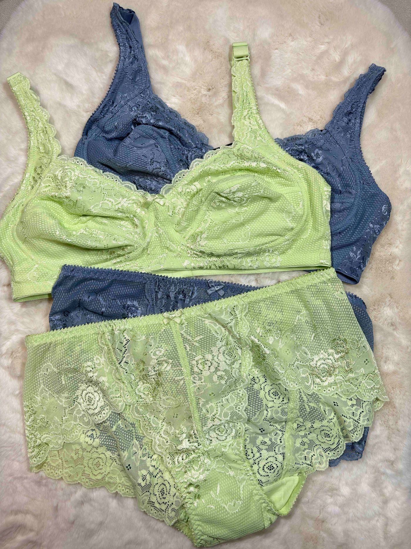 Alies Bra Panty Set Full Coverage Non Padded Non Wired Solid 21/02/26