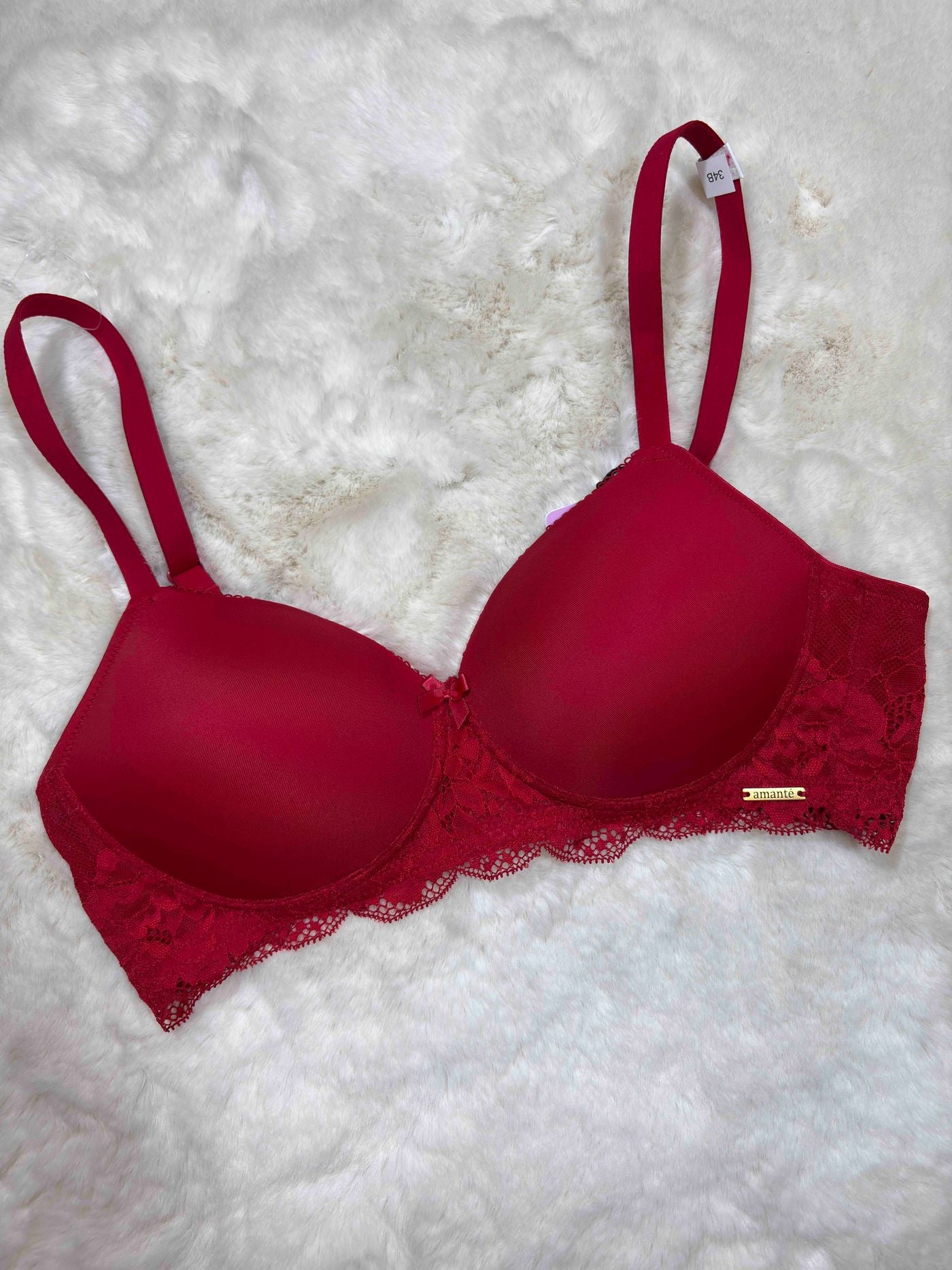 Amante Tshirt Bra Full Coverage Padded Non Wired Solid 32B-40B 19/03/26