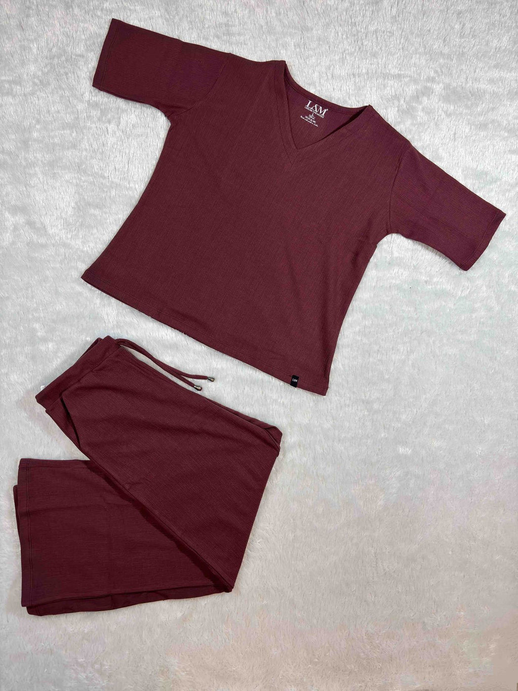 leisure-and-moods-coord-sets-tshirt-3-4-sleeves-full-length-solid-l-2xl-5403-02-12-25