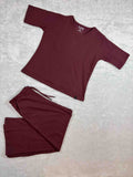 leisure-and-moods-coord-sets-tshirt-3-4-sleeves-full-length-solid-l-2xl-5403-02-12-25