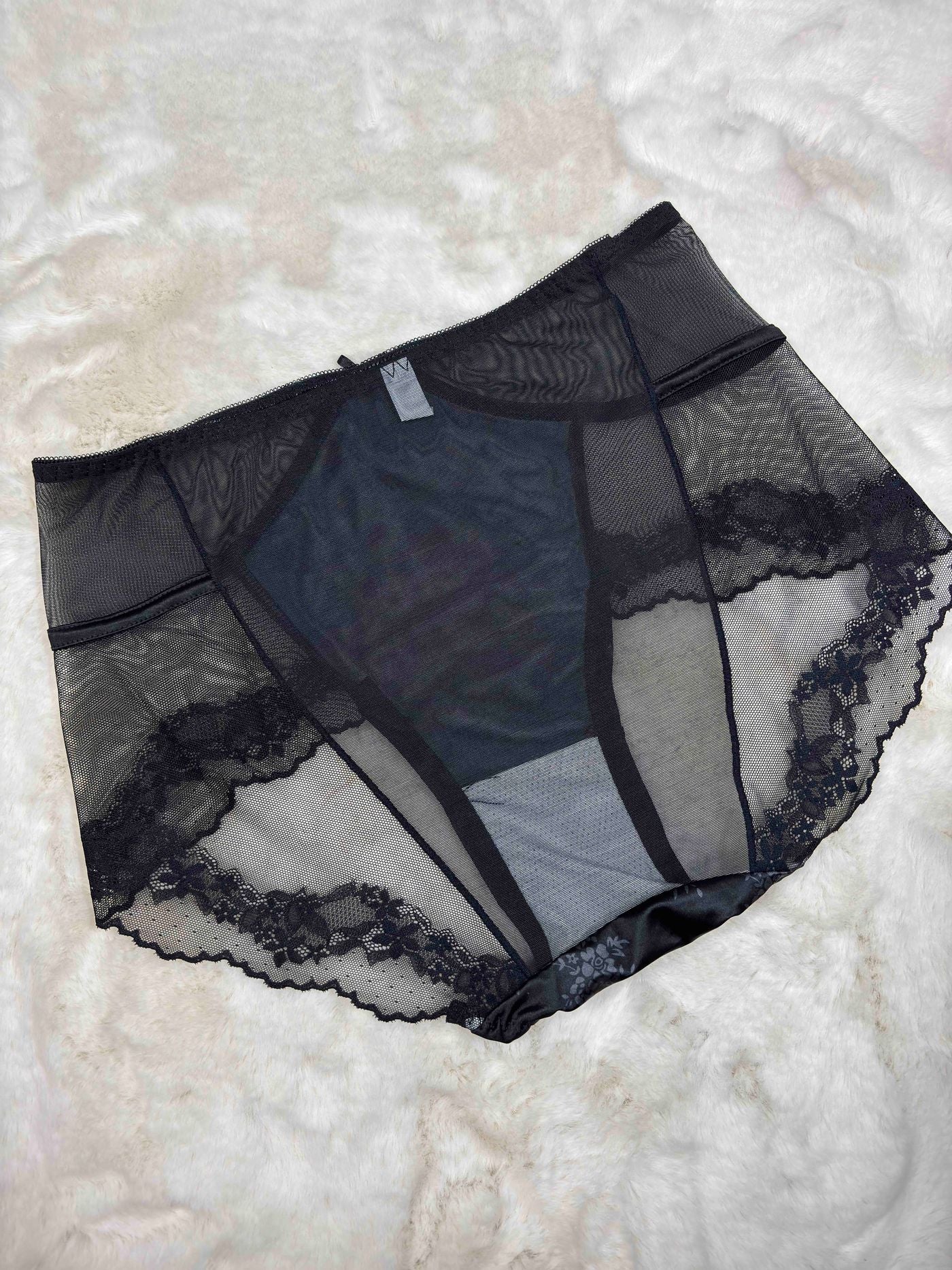 Lace Hipster Full Coverage High Waist Solid S-2XL 28/03/26