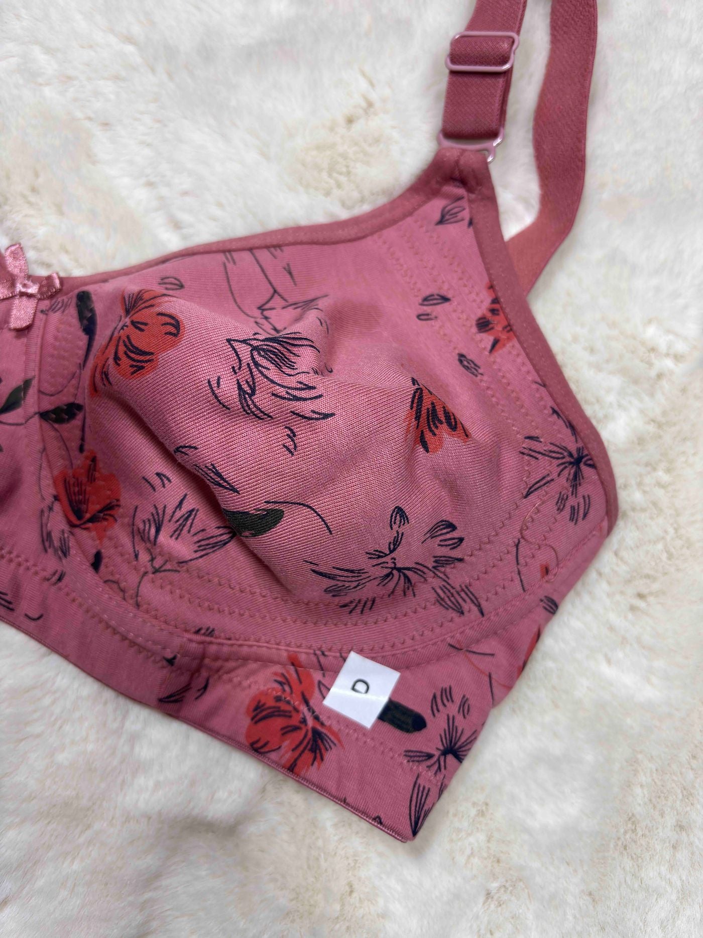 Alies Tshirt Bra Full Coverage Non Padded Non Wired Printed 21/02/26