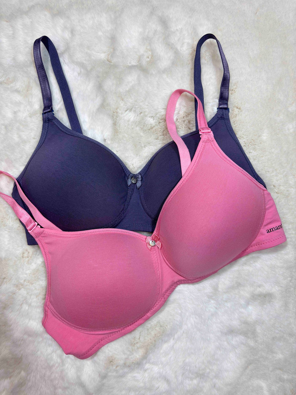 Amante Tshirt Bra Full Coverage Padded Non Wired Solid 32B-40B 19/03/26