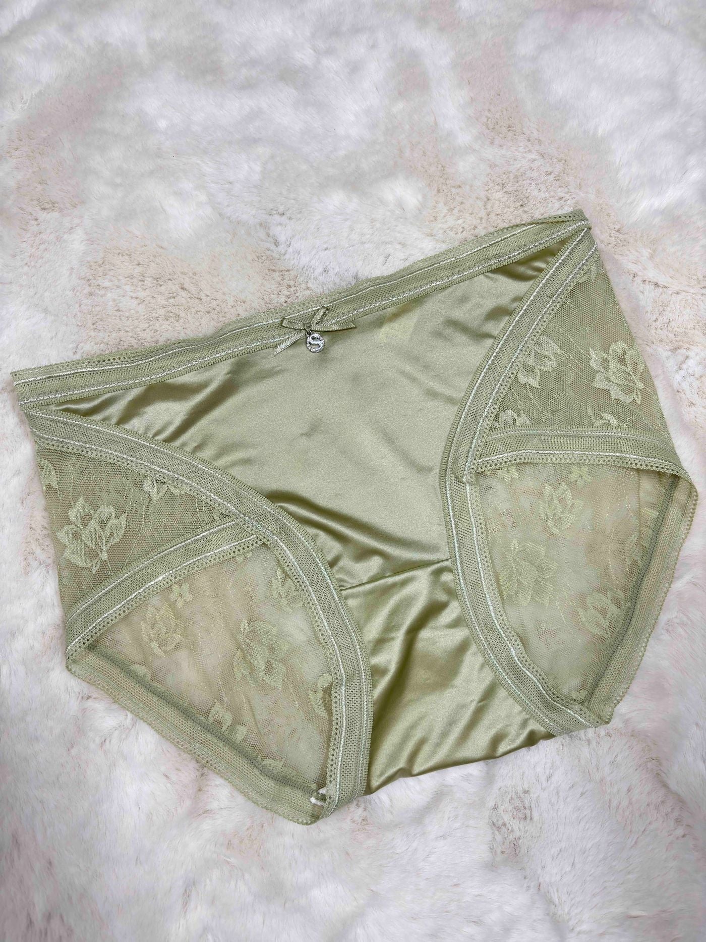 Lace Hipster Full Coverage High Waist Solid S-2XL 28/03/26