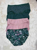 Juliet Hipster Full Coverage High Waist Pack Of 5 Mix S-3XL 7303 04/11/25