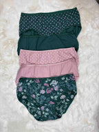 Juliet Hipster Full Coverage High Waist Pack Of 5 Mix S-3XL 7303 04/11/25
