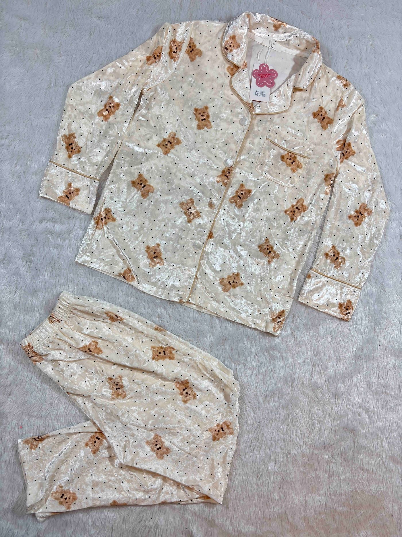 fenhonghuaer-nightsuit-full-sleeves-shirt-full-length-solid-l-xl-32257-29-11-25