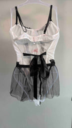 Black White Corset Fancy Lingerie 30/11/25