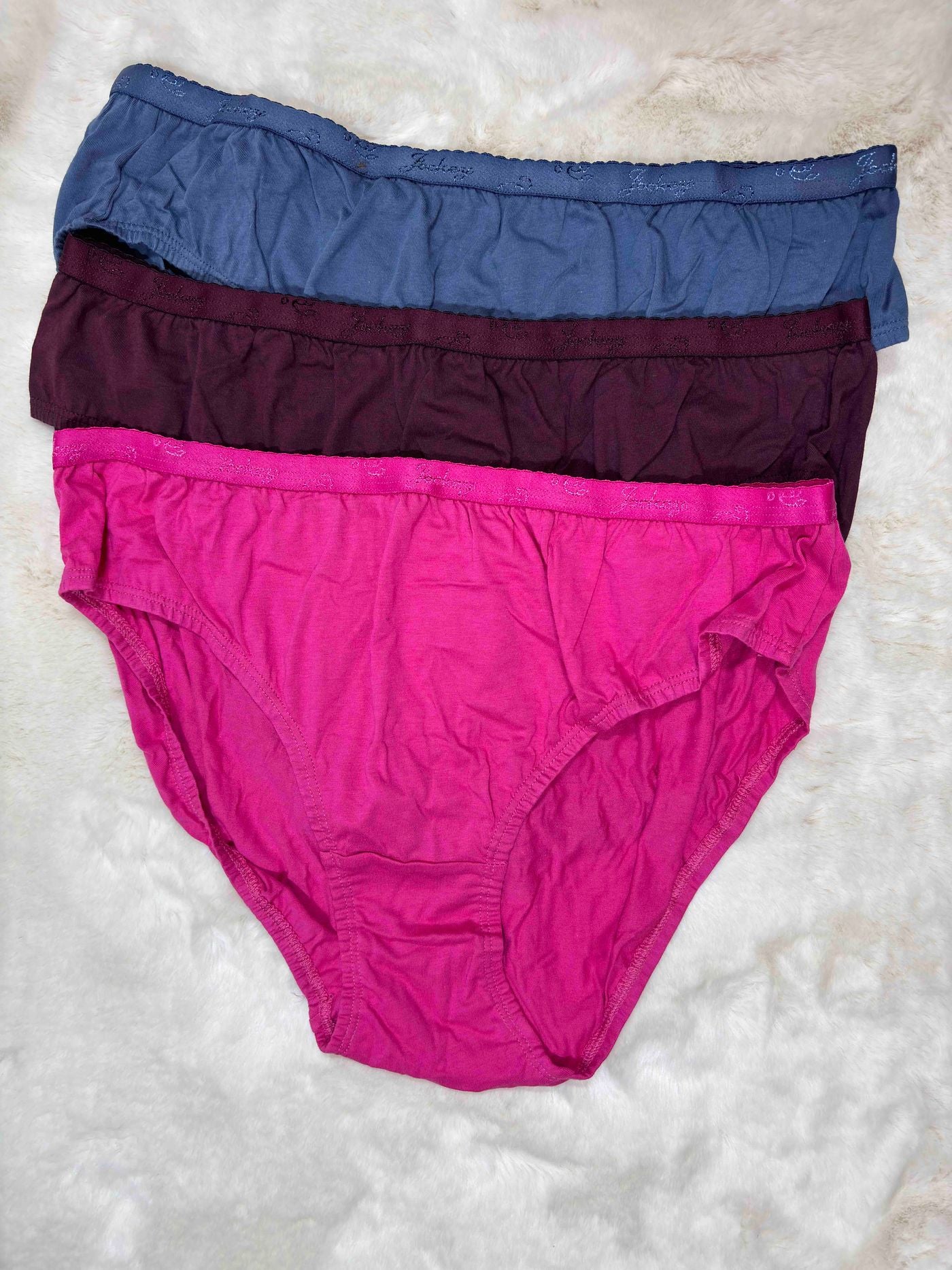 Jockey Women Bikini Low Coverage Low Waist Pack Of 3 Solid S-2XL 1525 04/11/25