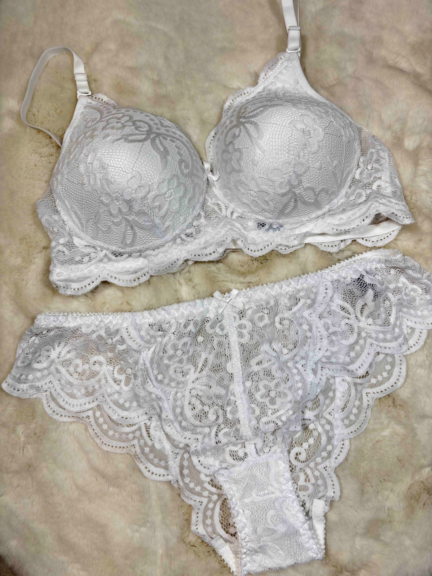 Alies Bra Panty Set Full Coverage Padded Non Wired High Waist Printed S-2XL 26/03/26