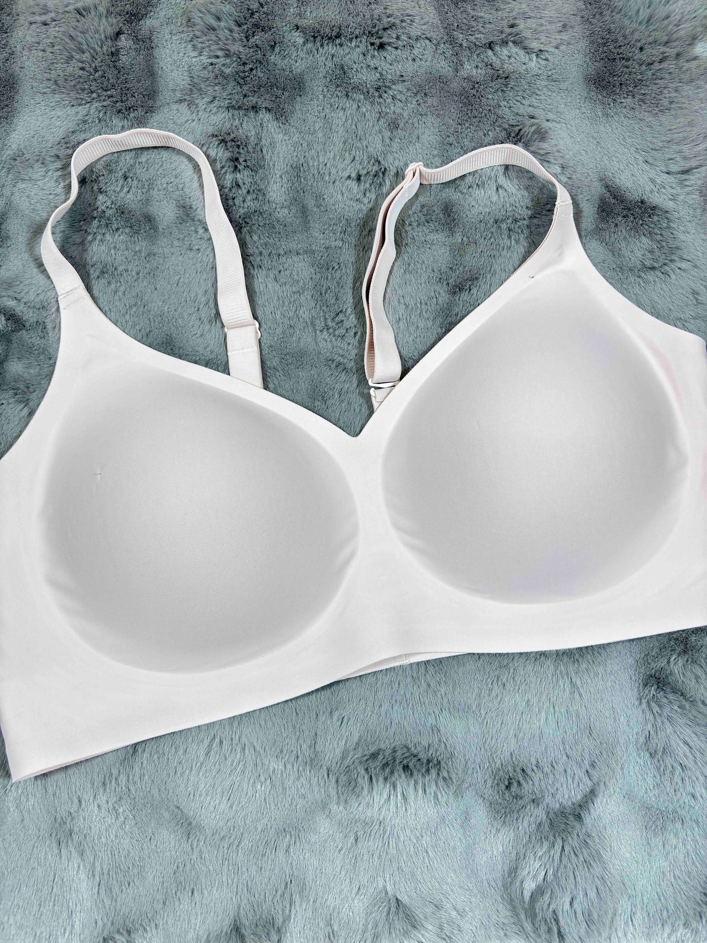 Seamless Bra Full Coverage Padded Non Wired Solid L-3XL 30/04/26