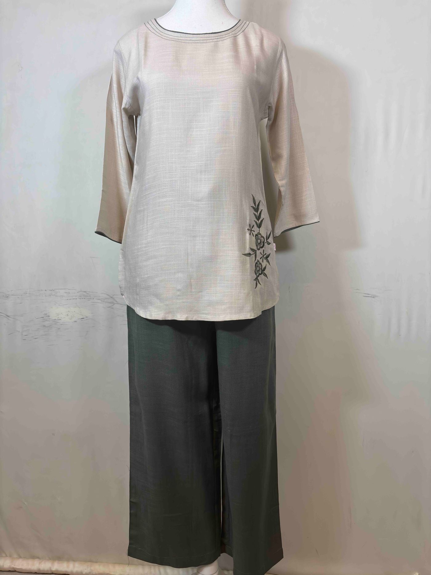 lady-beauty-coord-sets-3-4-sleeves-full-length-solid-m-3xl-5xl-10114-08-11-25